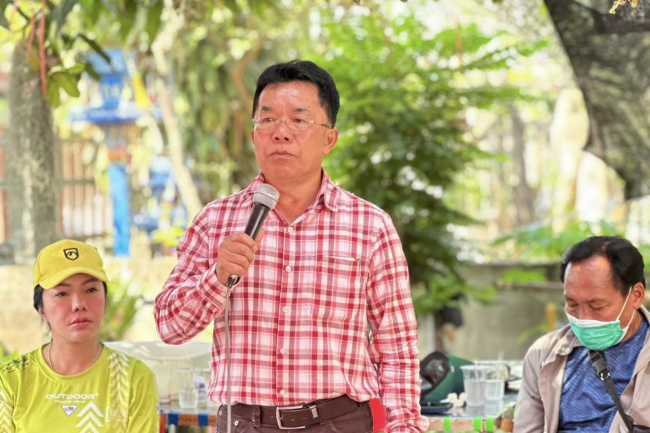 ครงการจัดการขยะอย่างมีส่วนร่วม กิจกรรม อบรมให้ความรู้การจัดการขยะในครัวเรือน และการเตรียมชุมชนเพื่อรับการประกวด ชุมชนน่าอยู่ น่าบ้านน่ามอง ณ ชุมชนไทรโยง 1
