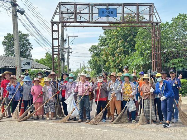 เทศบาลสะอาด หน้าบ้าน น่ามอง