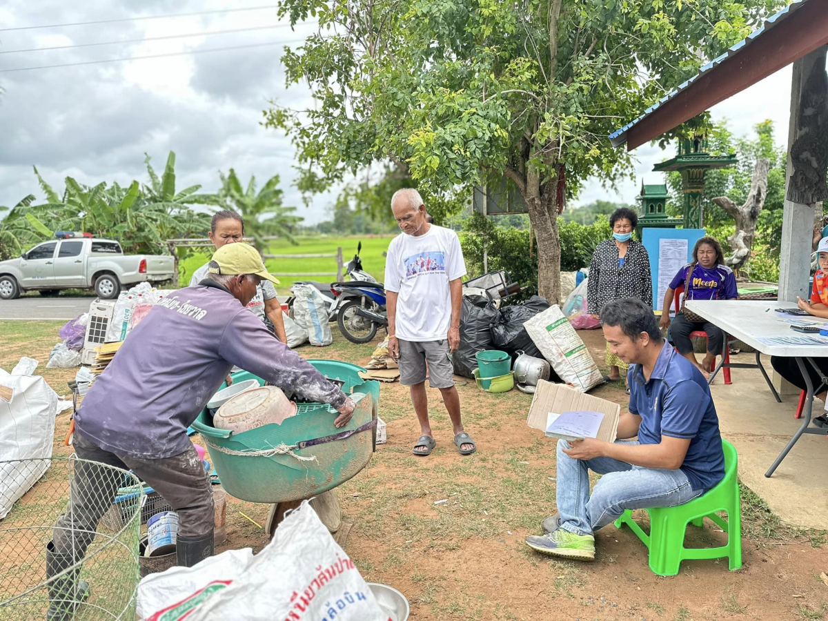 โครงการ ธนาคารขยะเทศบาลตำบลไทรโยง – ไชยวาล