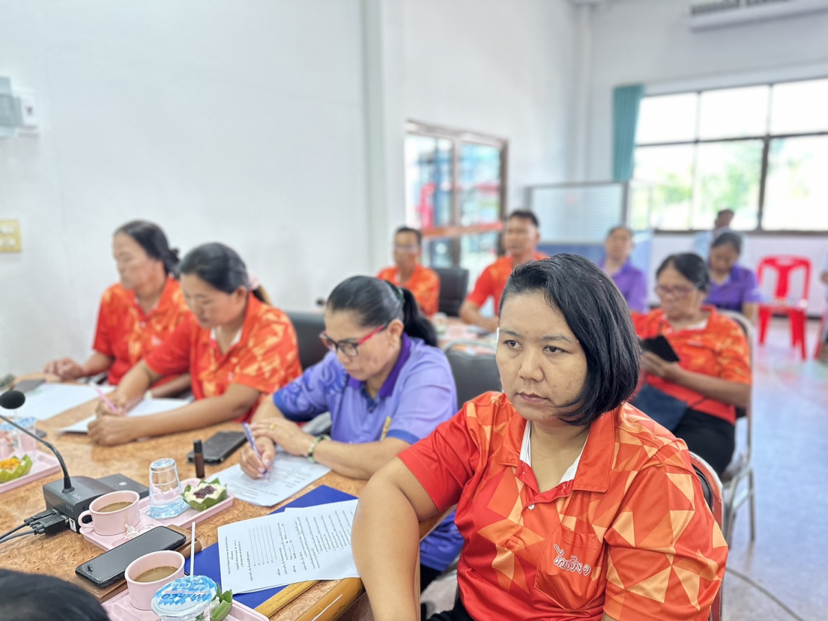 การประชุมคณะกรรมการชุมชนประจำเดือน สิงหาคม ครั้งที่ 7 / 2567