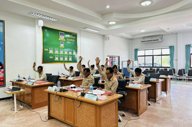 การประชุมสภาเทศบาล สมัยสามัญ สมัยที่ 2 ประจำปี 2567 