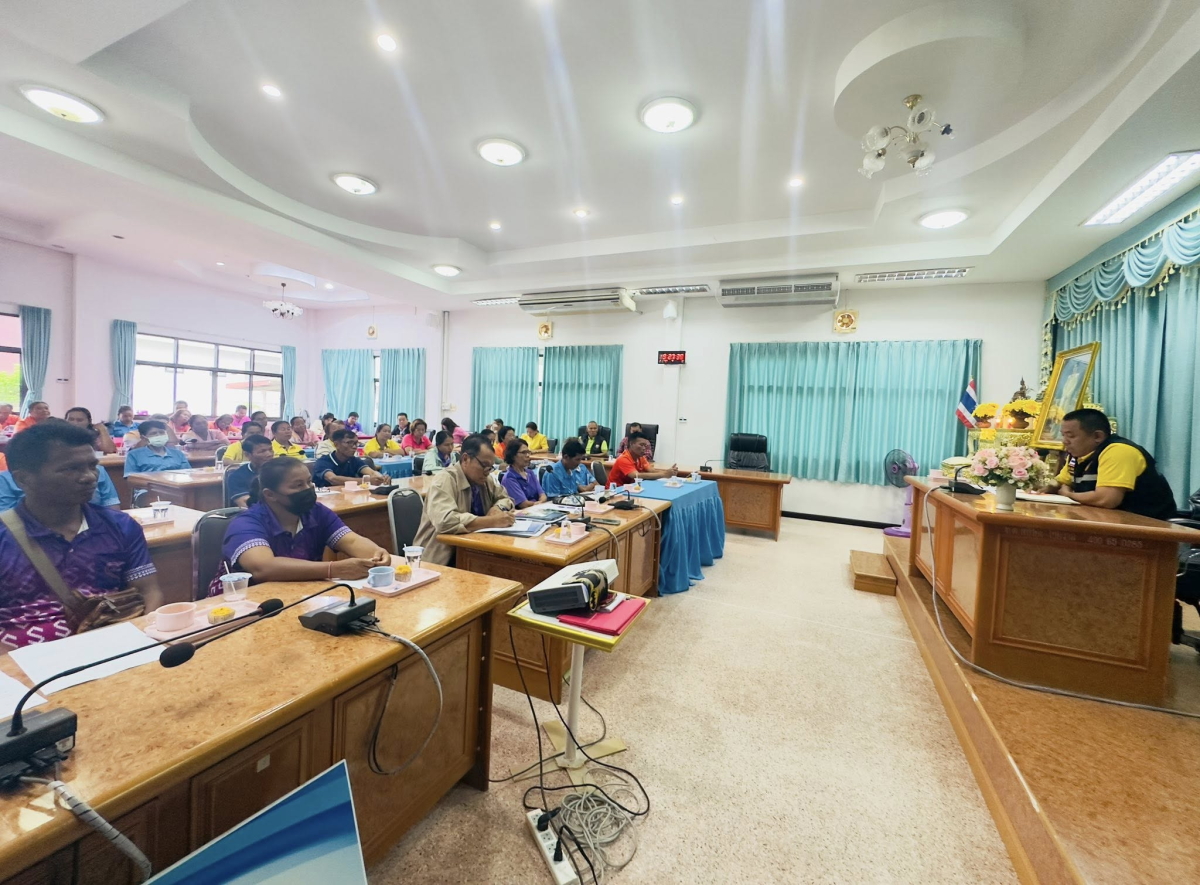 เทศบาลตำบลไทรโยง-ไชยวาล ได้จัดการประชุมคณะกรรมการชุมชน ประจำเดือน กรกฎาคม ครั้งที่ 7/ 2568 นำโดยนายสุรัน จันทร์สง่า นายกเทศมนตรี เป็นประธานในการประชุม พร้อมทั้งร่วมรับฟังข้อมูล เพื่อชี้แจงแนวทางและระเบียบวาระการประชุมต่างๆ