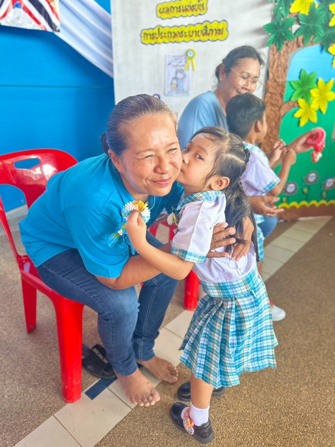 ศูนย์พัฒนาเด็กเล็กเทศบาลตำบลไทรโยง-ไชยวาล ได้จัดโครงการกิจกรรมพัฒนาคุณภาพผู้เรียน (กิจกรรมคุณธรรม จริยธรรม) ประจำปีงบประมาณ 2568 "กิจกรรมวันแม่แห่งชาติ"