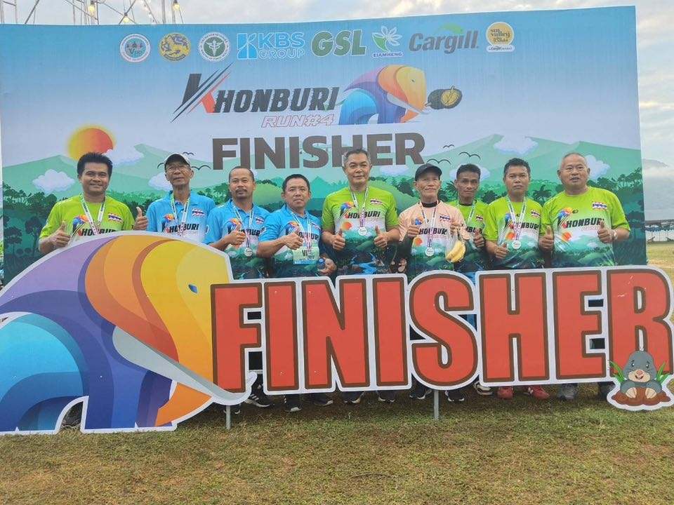 วันที่ 9 พฤศจิกายน 2568 นายสุรัน จันทร์สง่า นายกเทศมนตรีตำบลไทรโยง-ไชยวาล ร่วมงานครบุรีชวนวิ่ง ครั้งที่ 4 (KHONBURI RUN#4)