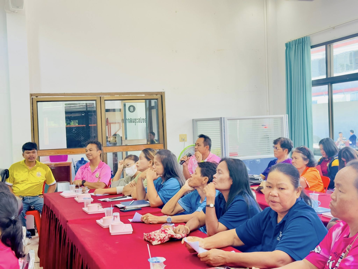 เทศบาลตำบลไทรโยง-ไชยวาล ได้จัดการประชุมคณะกรรมการชุมชน ประจำเดือนตุลาคม ครั้งที่ 10/ 2568