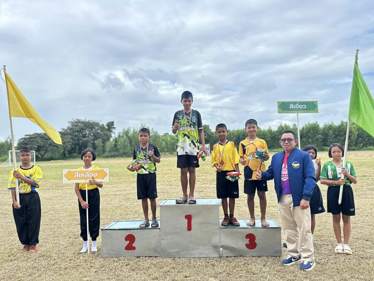 เทศบาลตำบลไทรโยง-ไชยวาล นำโดยนายสุรัน จันทร์สง่า นายกเทศมนตรี เป็นประธานในพิธีเปิดงานกีฬาภายใน “ไชยวาลเกมส์” โรงเรียนบ้านไชยวาล ประจำปึการศึกษา 2568 พร้อมทั้งร่วมชมกิจกรรมการแข่งขันกีฬาสี และมอบรางวัลแก่นักกีฬา