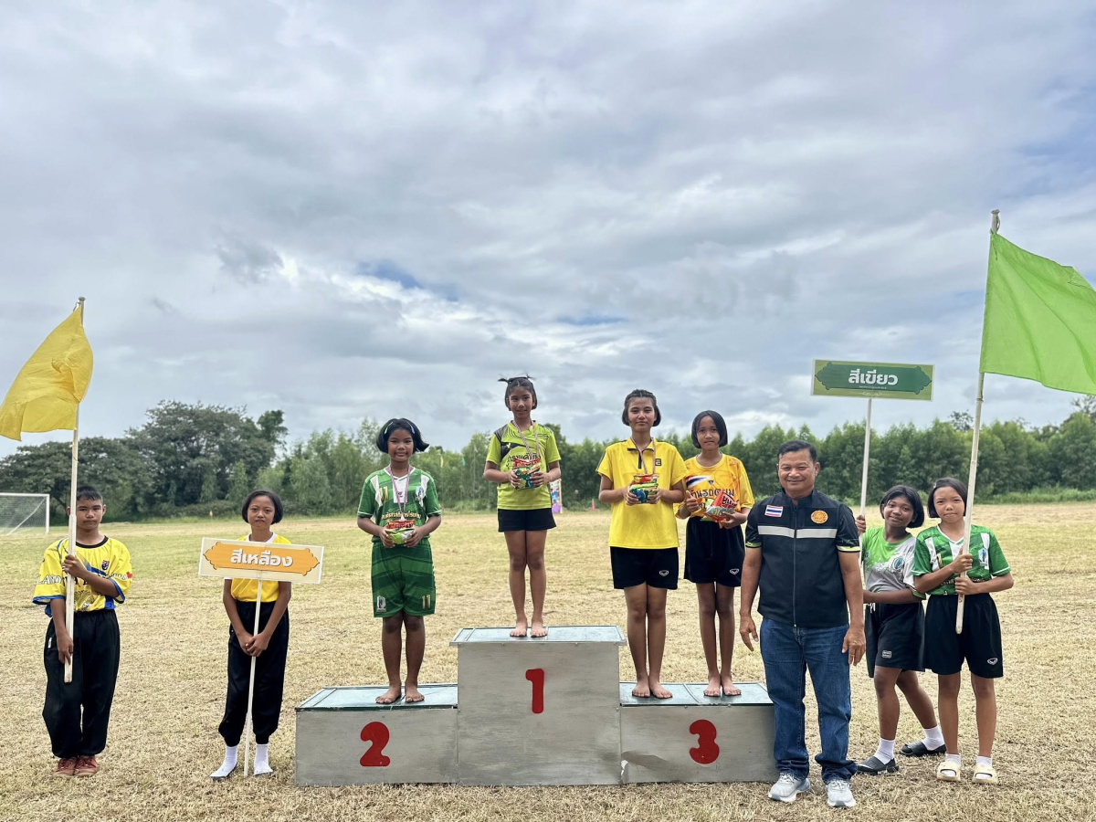 เทศบาลตำบลไทรโยง-ไชยวาล นำโดยนายสุรัน จันทร์สง่า นายกเทศมนตรี เป็นประธานในพิธีเปิดงานกีฬาภายใน “ไชยวาลเกมส์” โรงเรียนบ้านไชยวาล ประจำปึการศึกษา 2568 พร้อมทั้งร่วมชมกิจกรรมการแข่งขันกีฬาสี และมอบรางวัลแก่นักกีฬา