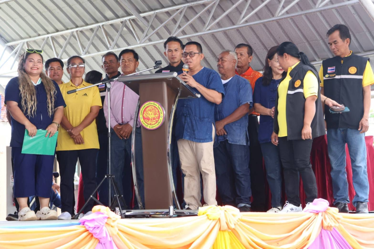 นที่ 18 กันยายน 2568 เวลา 09.30 น. เทศบาลตำบลไทรโยง-ไชยวาล นำโดยนายสุรัน จันทร์สง่า นายกเทศมนตรีตำบลไทรโยง-ไชยวาล พร้อมด้วยคณะผู้บริหาร สมาชิกสภาเทศบาล ปลัดเทศบาล รองปลัดเทศบาล หัวหน้าสำนักปลัดเทศบาล หัวหน้าส่วนราชการ และพนักงานเจ้าหน้าที่เทศบาล ได้จัดกิจกรรมโครงการสร้างสุขภาพดี สิ่งแวดล้อมดี ตามวิถีคนเทศบาลไทรโยง-ไชยวาล ประจำปีงบประมาณ 2568