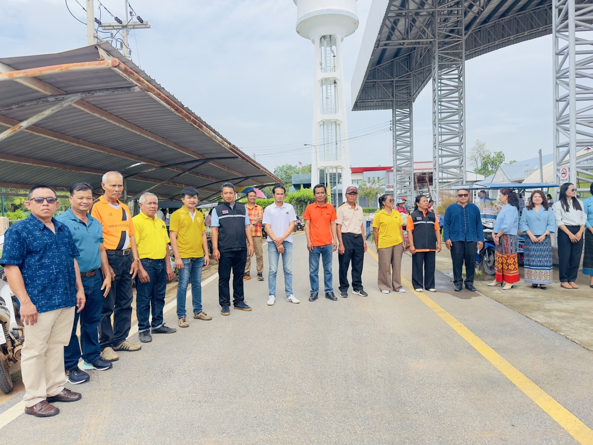 ทศบาลตำบลไทรโยง-ไชยวาล นำโดยนายสุรัน จันทร์สง่า นายกเทศมนตรี พร้อมด้วยคณะผู้บริหาร สมาชิกสภาเทศบาล ปลัดเทศบาล รองปลัดเทศบาล หัวหน้าสำนักปลัดเทศบาล ผู้อำนวยการกองคลัง ผู้อำนวยการกองสาธารณสุขฯ พนักงานเจ้าหน้าที่เทศบาลและนักเรียนผู้สูงอายุ ร่วมต้อนรับคณะเทศบาลตำบลหินกอง อำเภอหนองแค จังหวัดสระบุรี