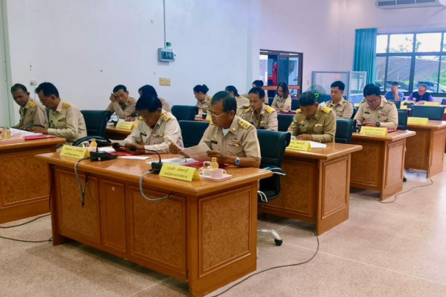 ทศบาลตำบลไทรโยง-ไชยวาล จัดให้มีการประชุมสภาเทศบาลตำบลไทรโยง-ไชยวาล สมัยสามัญ สมัยที่ 4 ประจำปี พ.ศ. 2568