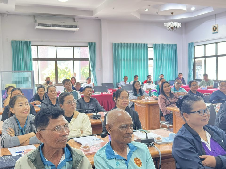 เทศบาลตำบลไทรโยง-ไชยวาล ได้จัดการประชุมคณะกรรมการชุมชน ประจำเดือน ธันวาคม ครั้งที่ 12/ 2568 นำโดยนายสุรัน จันทร์สง่า นายกเทศมนตรี
