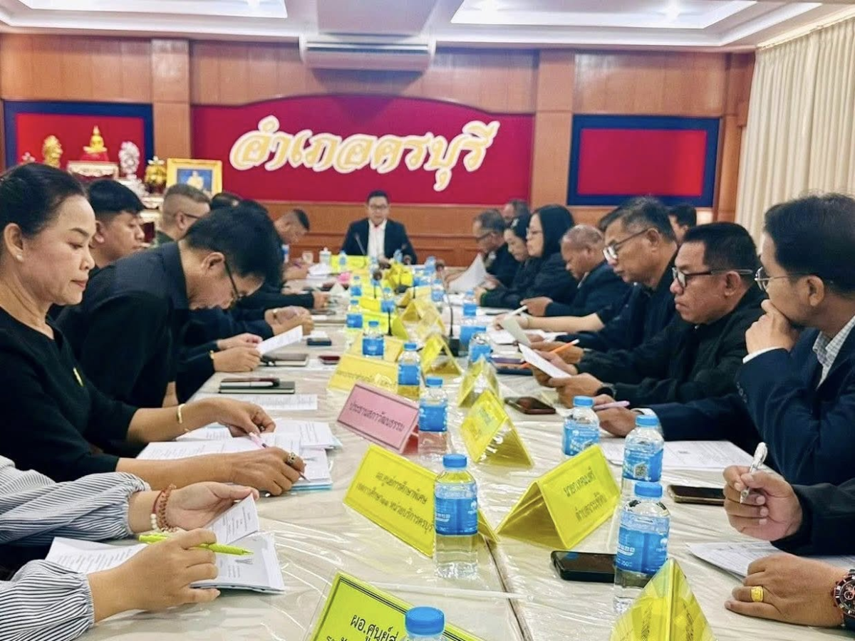 นายสุรัน จันทร์สง่า นายกเทศมนตรีตำบลไทรโยง-ไชยวาล พร้อมด้วยนางสาวสุดใจ ศรีระกิ่ง ปลัดเทศบาลฯ เข้าร่วมประชุมหัวหน้าส่วนราชการ เพื่อรับฟังข้อชี้แจงนโยบายของกระทรวงมหาดไทย กรมการปกครอง นโยบายของผู้ว่าราชการจังหวัดนครราชสีมา และข้อราชการอื่นๆ ที่เกี่ยวข้อง ประจำเดือนมกราคม 2569