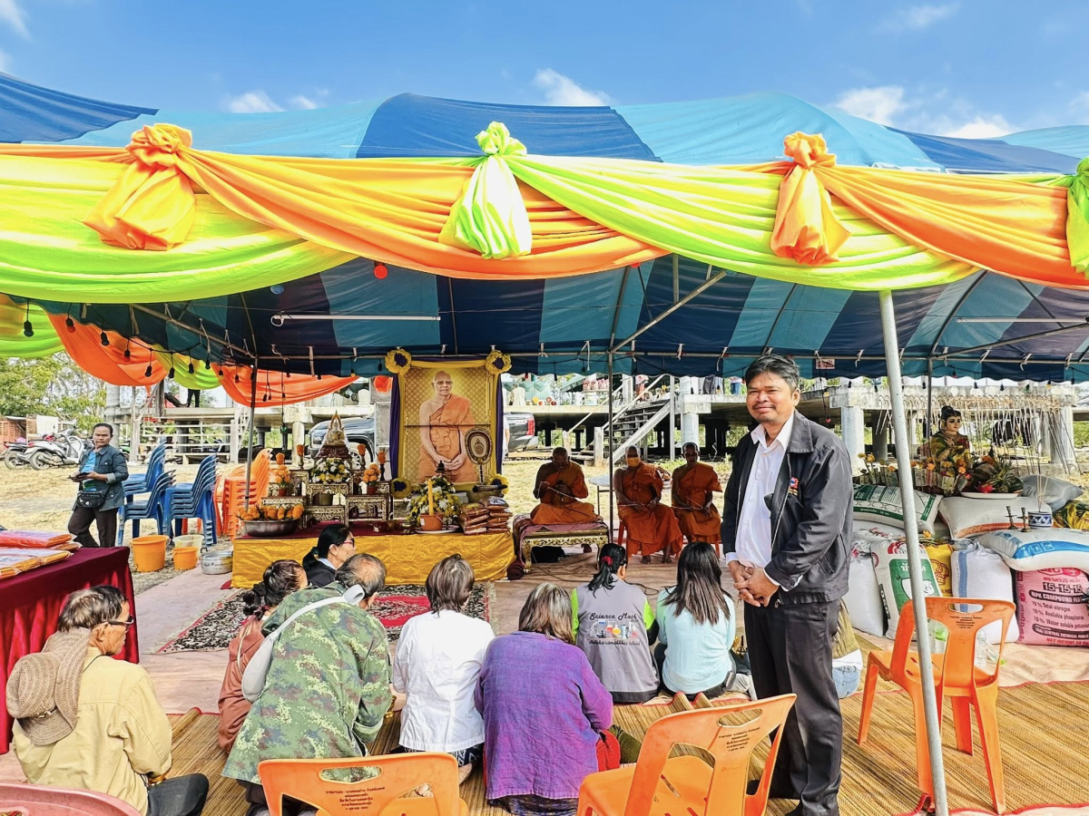 นายเพิ่มพล พึ่งกิ่ง รองนายกเทศมนตรีตำบลไทรโยง-ไชยวาล พร้อมด้วยผู้บริหาร สมาชิกสภาเทศบาล ปลัดเทศบาลฯ ร่วมงานบูรพาจารย์รำลึก ครบรอบปีที่ 3 พระครูสิทธิปัญญาคุณ (สมหวัง ติกขปัญโญ) ปุกกระโทก