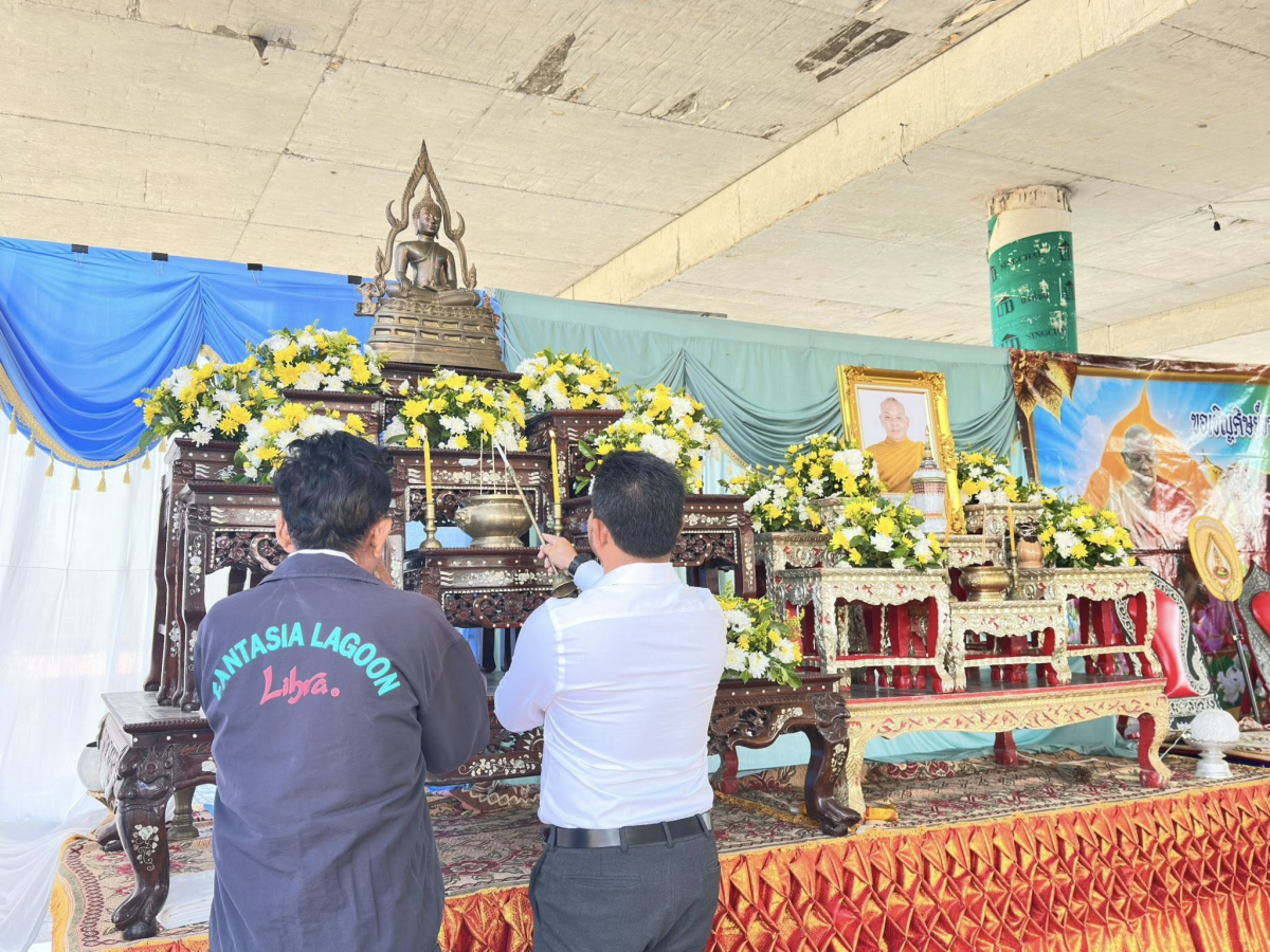 นายเพิ่มพล พึ่งกิ่ง รองนายกเทศมนตรีตำบลไทรโยง-ไชยวาล พร้อมด้วยผู้บริหาร สมาชิกสภาเทศบาล ปลัดเทศบาลฯ ร่วมงานบูรพาจารย์รำลึก ครบรอบปีที่ 3 พระครูสิทธิปัญญาคุณ (สมหวัง ติกขปัญโญ) ปุกกระโทก