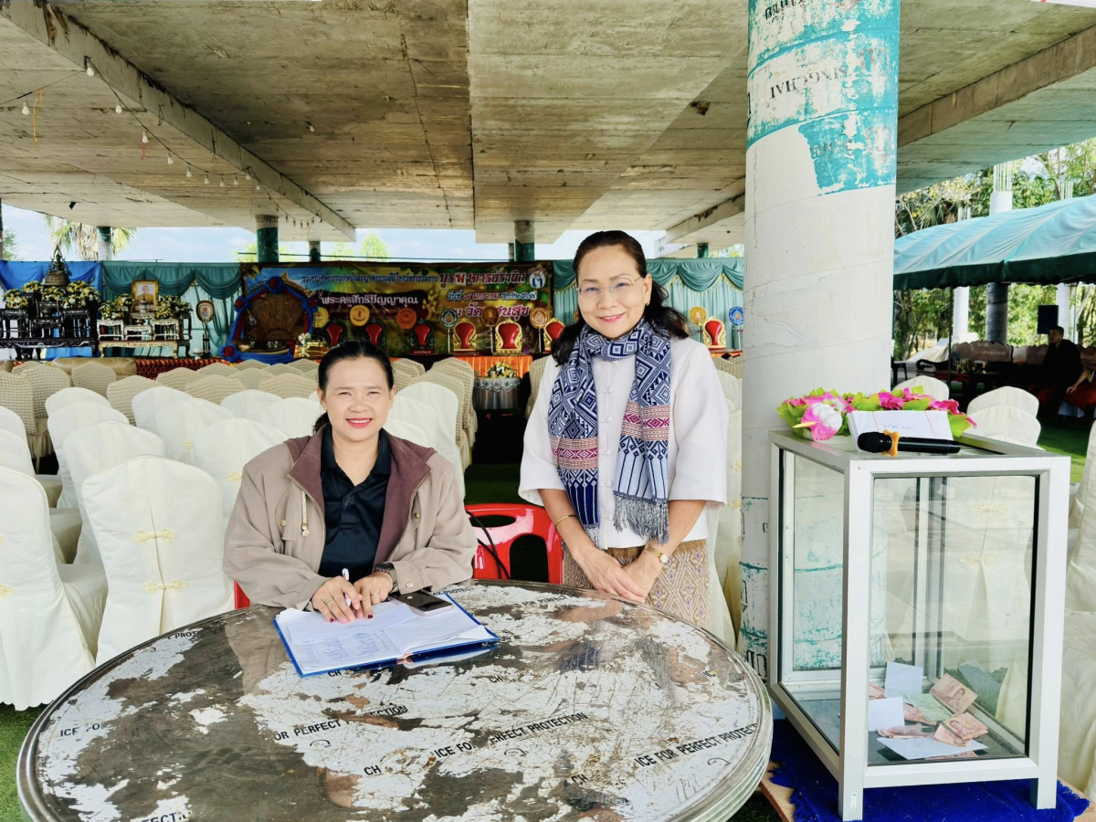 นายเพิ่มพล พึ่งกิ่ง รองนายกเทศมนตรีตำบลไทรโยง-ไชยวาล พร้อมด้วยผู้บริหาร สมาชิกสภาเทศบาล ปลัดเทศบาลฯ ร่วมงานบูรพาจารย์รำลึก ครบรอบปีที่ 3 พระครูสิทธิปัญญาคุณ (สมหวัง ติกขปัญโญ) ปุกกระโทก