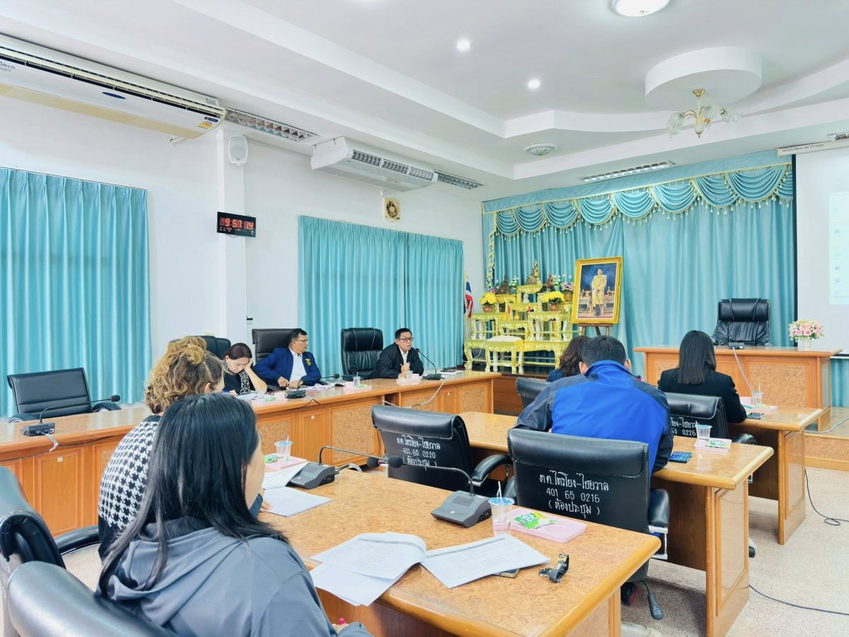 เทศบาลตำบลไทรโยง-ไชยวาล ได้จัดการประชุมโครงการเสริมพลังสร้างสุขภาวะเครือข่ายชุมชนท้องถิ่นน่าอยู่ เทศบาลตำบลไทรโยง-ไชยวาล ครั้งที่ 1/ 2569