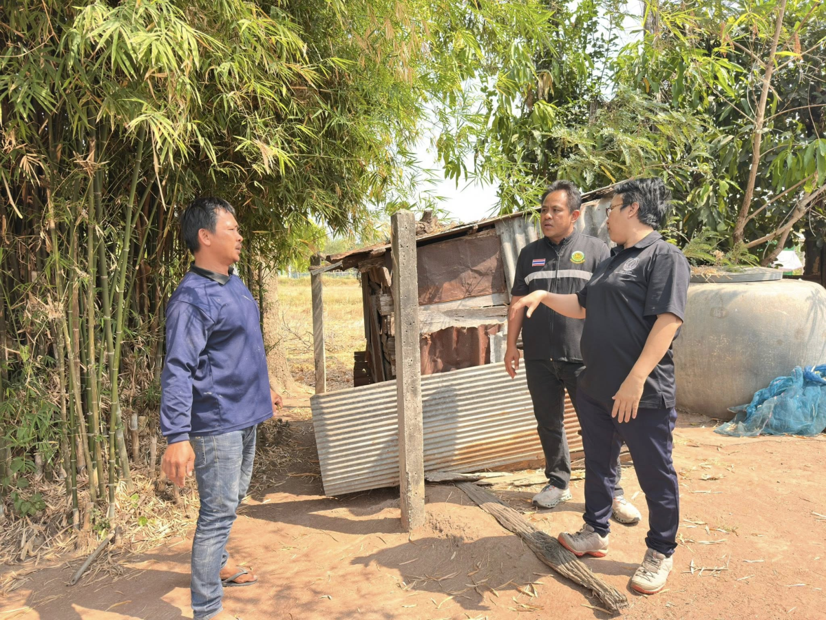 ทศบาลตำบลไทรโยง-ไชยวาล ภายใต้การนำของนายสุรัน จันทร์สง่า นายกเทศมนตรีฯ มอบหมายให้นายไพฑูรย์ หัสครบุรี รองนายกเทศมนตรีฯ พร้อมด้วยนางเรณู นาคหนองหาญ หัวหน้าสำนักปลัดเทศบาล เจ้าหน้าที่งานสวัสดิการสังคม และคณะกรรมการชุมชน ลงพื้นที่ตรวจเยี่ยมประเมินร่วมกับคณะกรรมการกองทุนฟื้นฟูออกประเมินการช่วยเหลือ ตามโครงการปรับสภาพแวดล้อมที่อยู่อาศัยสำหรับผู้พิการ ผู้สูงอายุ ผู้ป่วยที่อยู่ในระยะกึ่งเฉียบพลัน และผู้ที่มีภาวะพึ่งพิง ประจำปี 2569