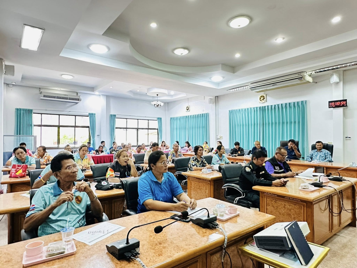 เทศบาลตำบลไทรโยง-ไชยวาล ได้จัดการประชุมคณะกรรมการชุมชน ประจำเดือนเมษายน ครั้งที่ 4/ 2569