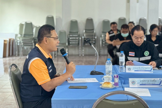 นางสาวสุดใจ ศรีระกิ่ง ปลัดเทศบาลตำบลไทรโยง-ไชยวาล ได้รับมอบหมายจากนายสุรัน จันทร์สง่า นายกเทศมนตรีตำบลไทรโยง-ไชยวาล เข้าร่วมการประชุมโครงการพัฒนาเครือข่ายขับเคลื่อนการดำเนินงานพัฒนาคุณภาพชีวิตระดับอำเภอ (พชอ.) อำเภอครบุรี