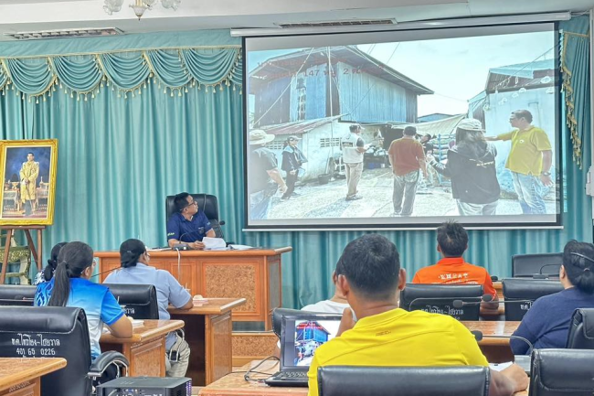 เทศบาลตำบลไทรโยง-ไชยวาล ได้จัดการประชุมคณะกรรมการช่วยเหลือประชาชนของเทศบาลตำบลไทรโยง-ไชยวาล ครั้งที่ 1/2569 (กรณีวาตภัย)